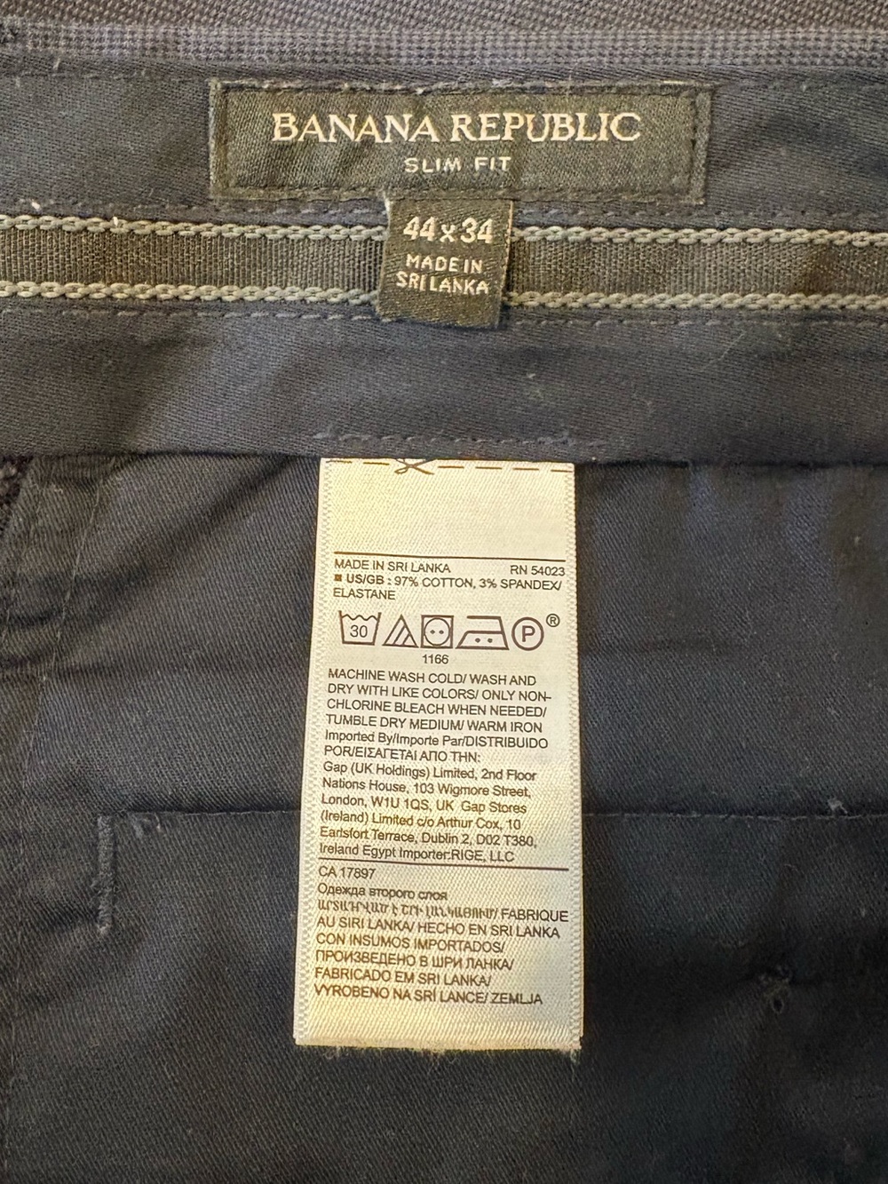 Banana Republic Navy Pants - Picture 4 of 4